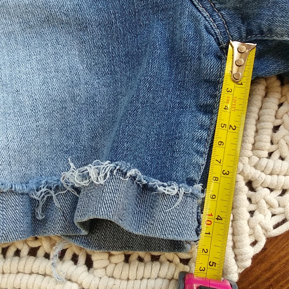 L.e.i Blue Jean Shorts - Picture 9 of 14